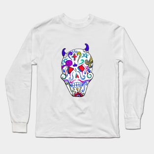 Sugar Skull no2 Long Sleeve T-Shirt